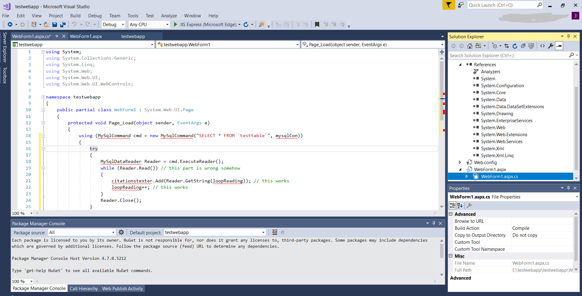 Add and Reference NuGet Package in Visual Studio Solution